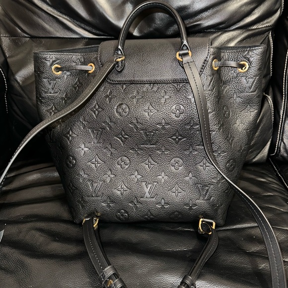 Montsouris Backpack Monogram Empreinte Leather - Picture 5 of 6